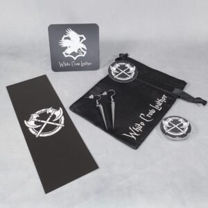 Barbarian earrings – boucles d’oreilles en acier