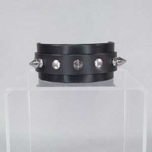 Barbarian Wristband – bracelet manchette en cuir