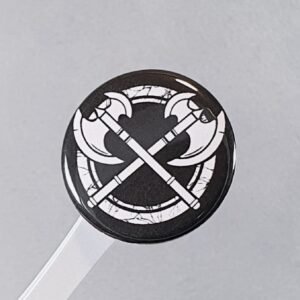 barbarian badge badge à épingle
