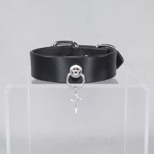 cleric wristband bracelet manchette en cuir