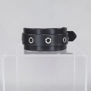 Monk Wristband – bracelet manchette en cuir