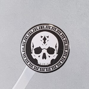 necromancer earrings boucles d'oreilles en acier