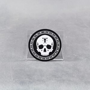 necromancer earrings boucles d'oreilles en acier