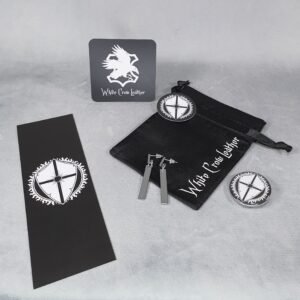 paladin earrings boucles d'oreilles en acier