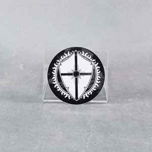 paladin earrings boucles d'oreilles en acier