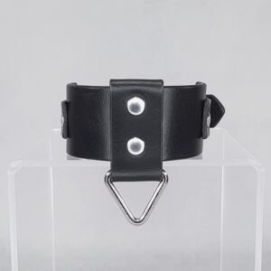 ranger earrings boucles d'oreilles en cuir et en acier