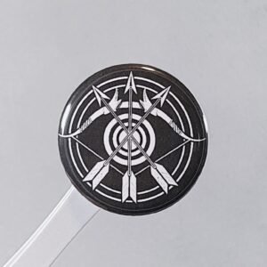 ranger earrings boucles d'oreilles en cuir et en acier