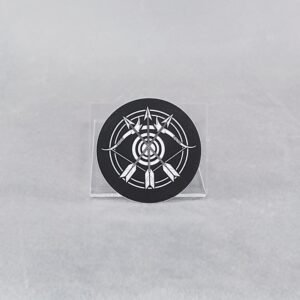 ranger earrings boucles d'oreilles en cuir et en acier