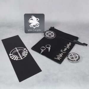 rogue earrings boucles d'oreilles en acier