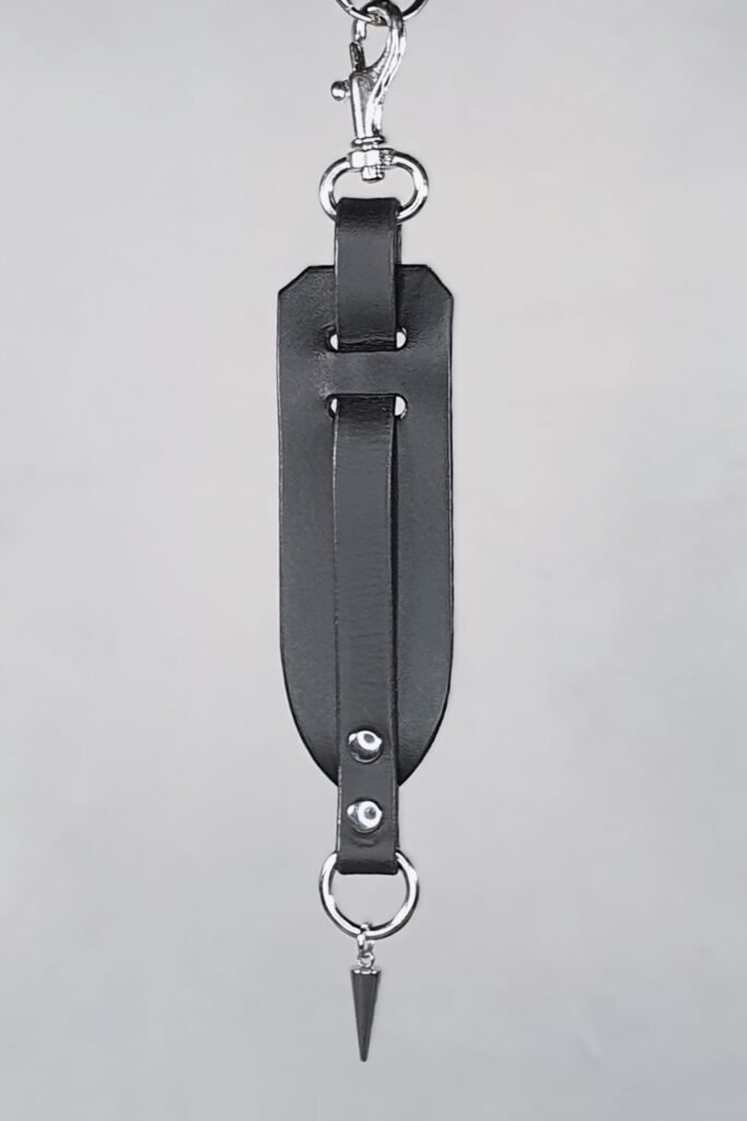 Rogue Emblem - porte-clefs en cuir