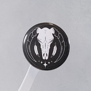 shaman earrings boucles d'oreilles en cuir et en acier