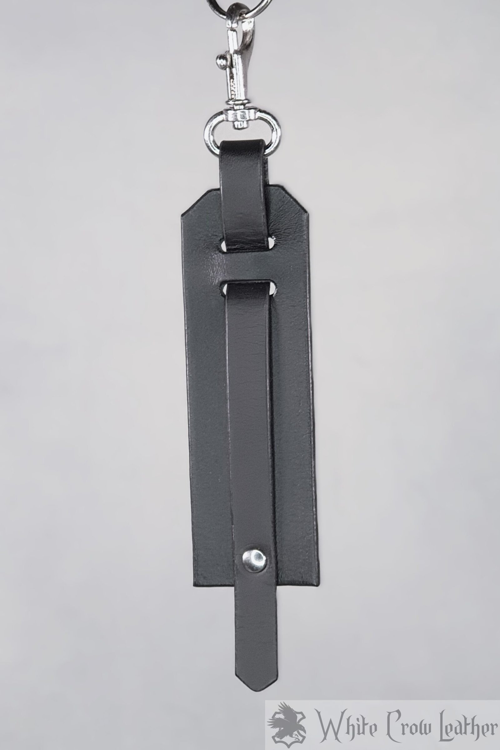 Shinobi Emblem - porte-clefs en cuir