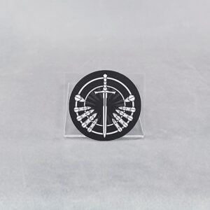 warrior earrings boucles d'oreilles en cuir et en acier